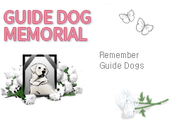 GUIDE DOG - MEMORIAL Remember Guide Dogs.